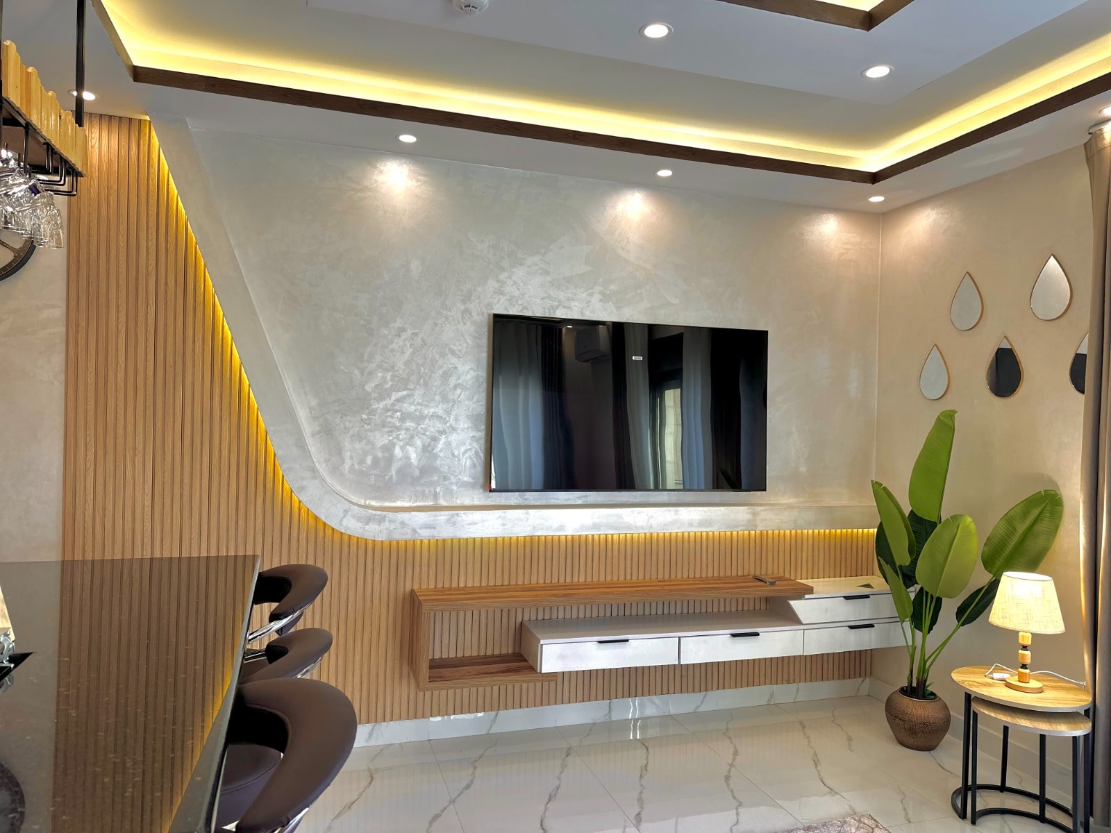 Furnished apartment for rent in downtown Amman - Jabal Amman - Two bedrooms